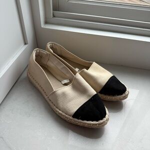 A New Day Two-Tone Espadrille Flats